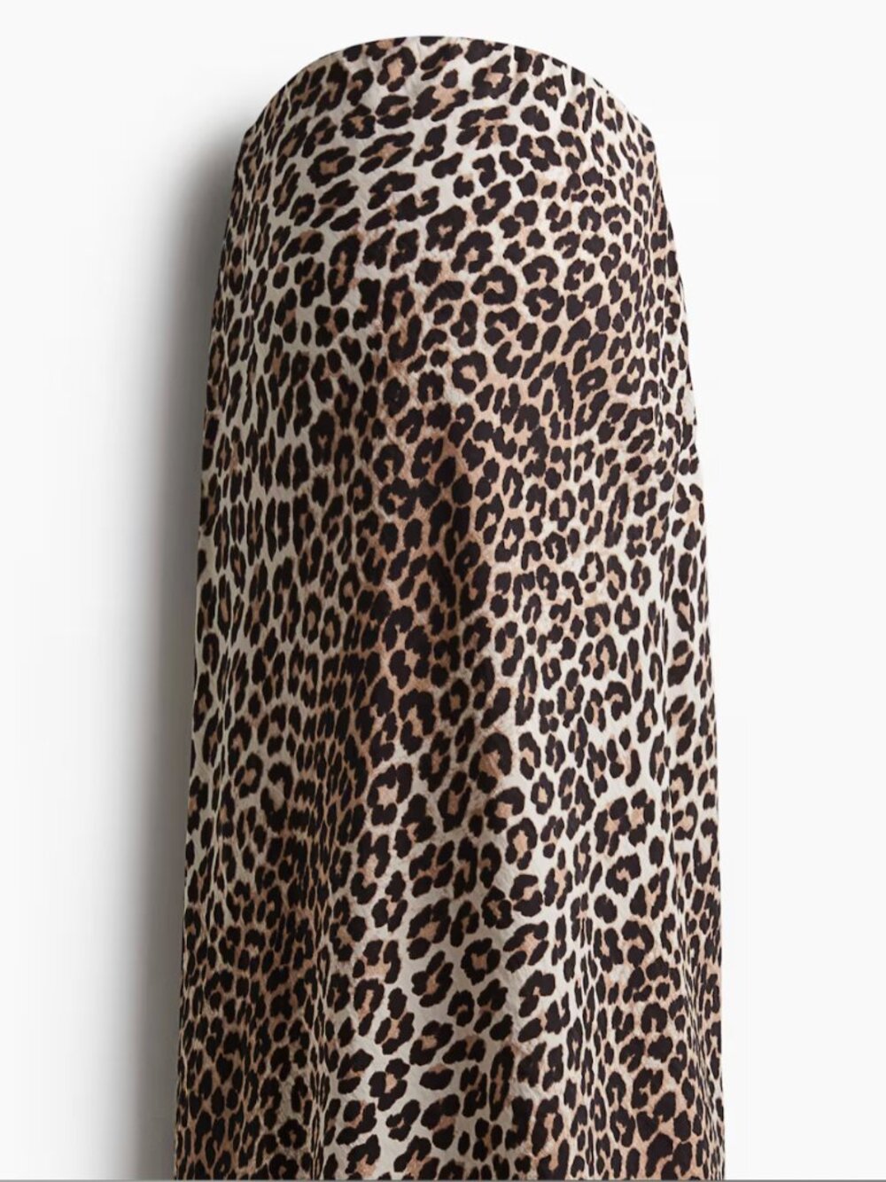 H&M Maternity Mama Slip Skirt Leopard Print XL